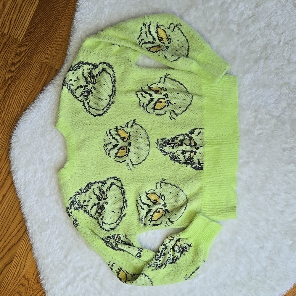 Justice Grinch Sweater, Girls Size Large - Picture 10 of 10